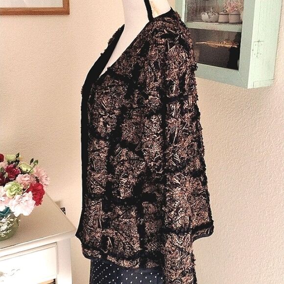 Chico's Embellished and Textured Jacket - Picture 4 of 10